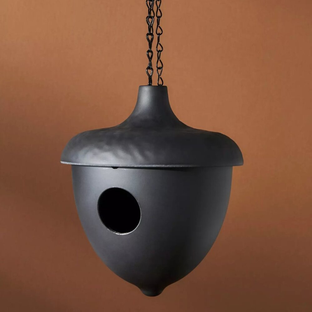 Anthropologie / Terrain - Eco-Friendly Bird Feeder / Birdhouse - Black
